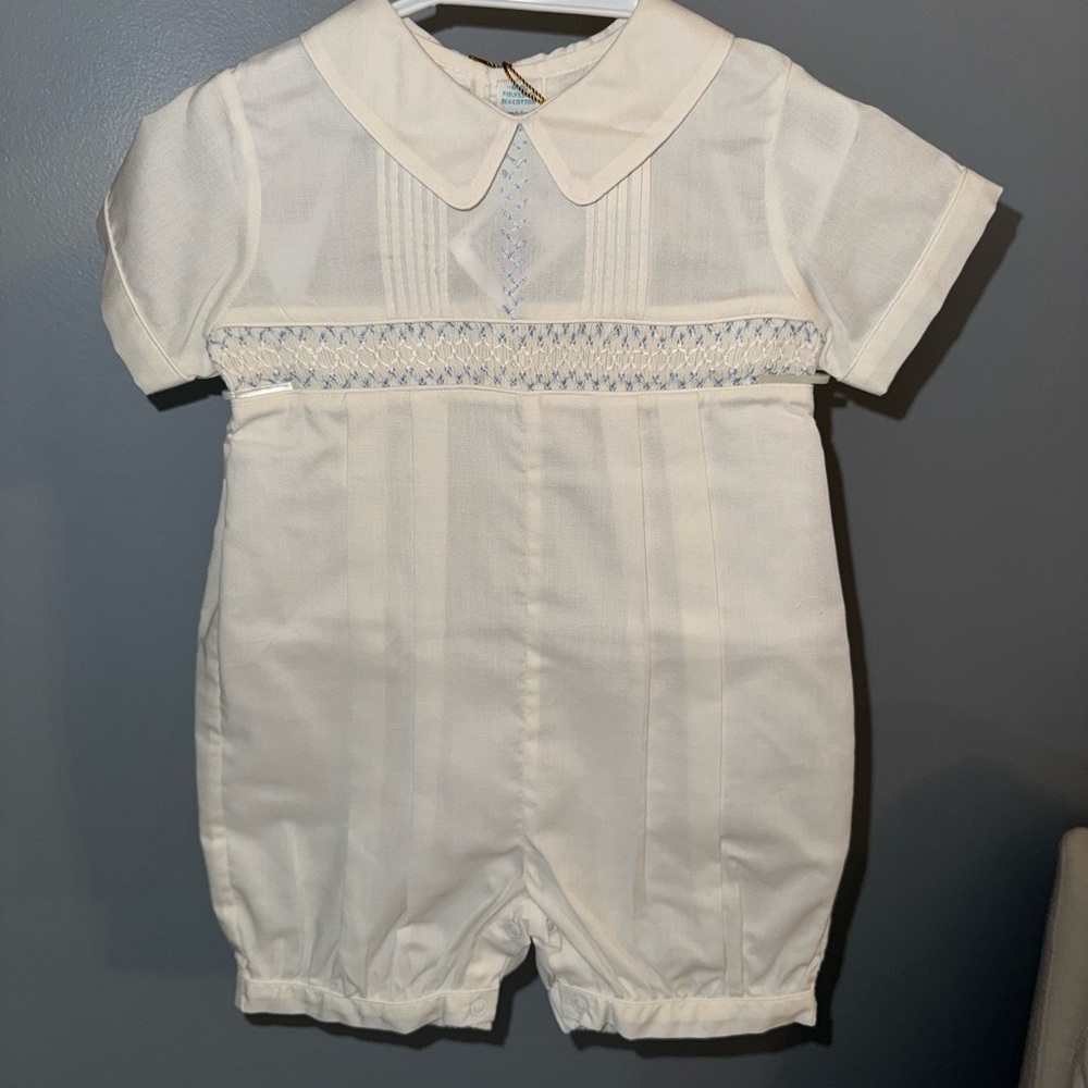 Classic White Baby Bodysuit